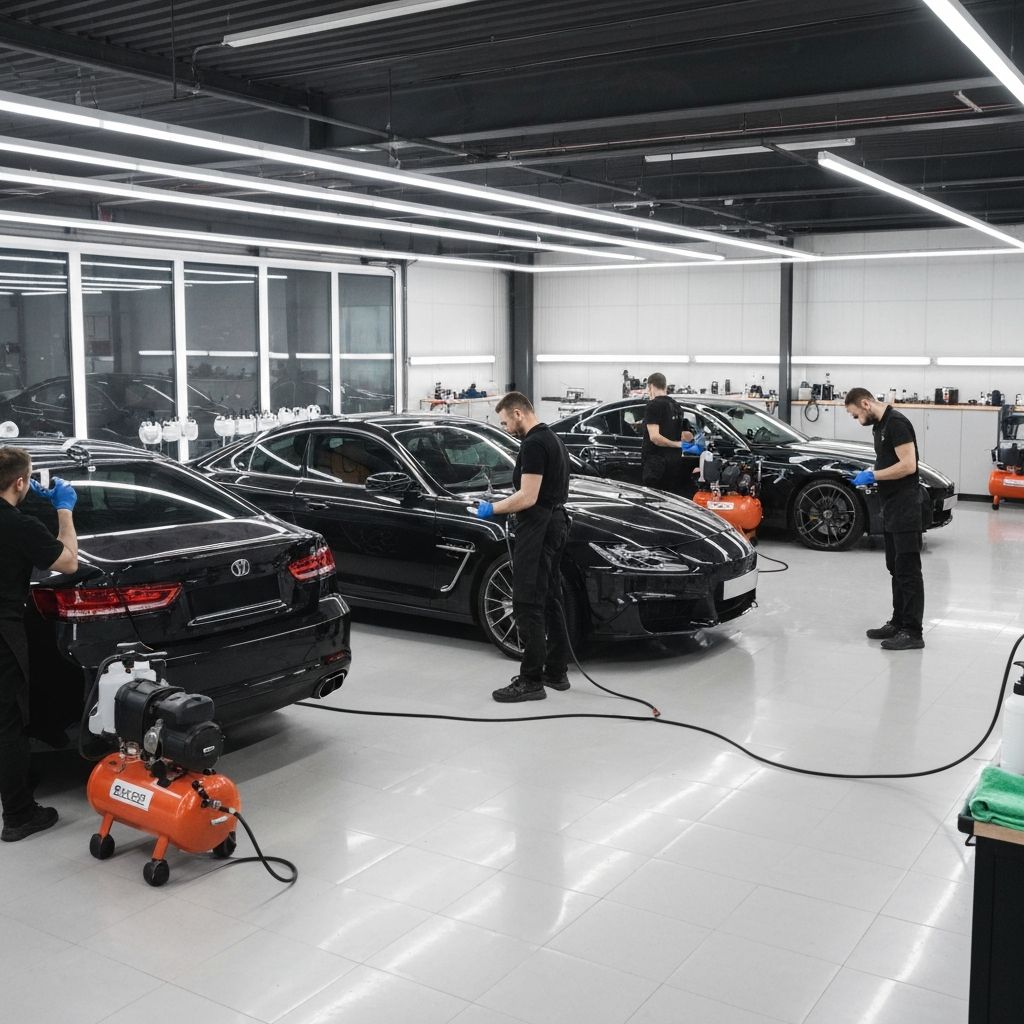 Van Peer Detailing werkplaats